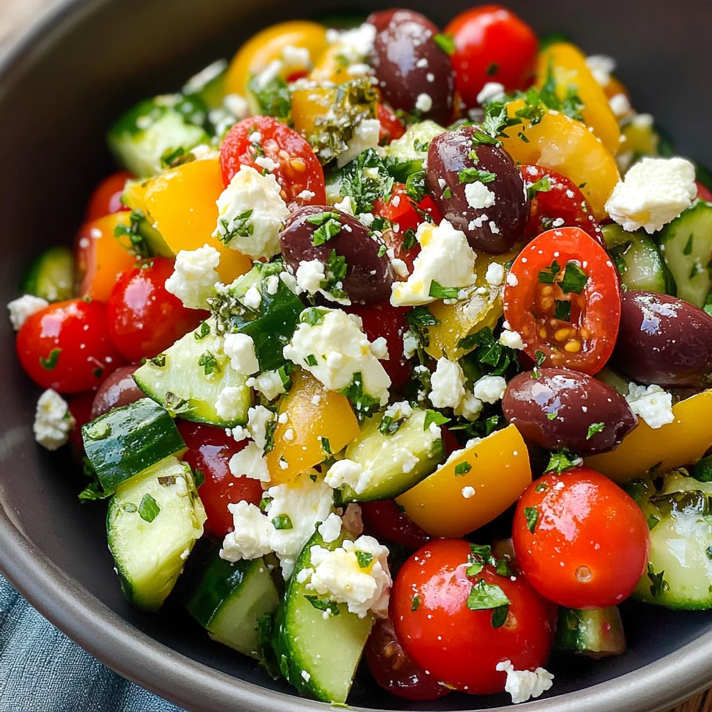 Easy Greek Salad