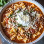 Easy Lasagna Soup Recipe