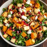 Fall Harvest Salad with Butternut Squash and Apple