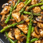 Ginger Chicken Asparagus Stir Fry