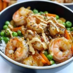 Hibachi Shrimp Rice Bowls