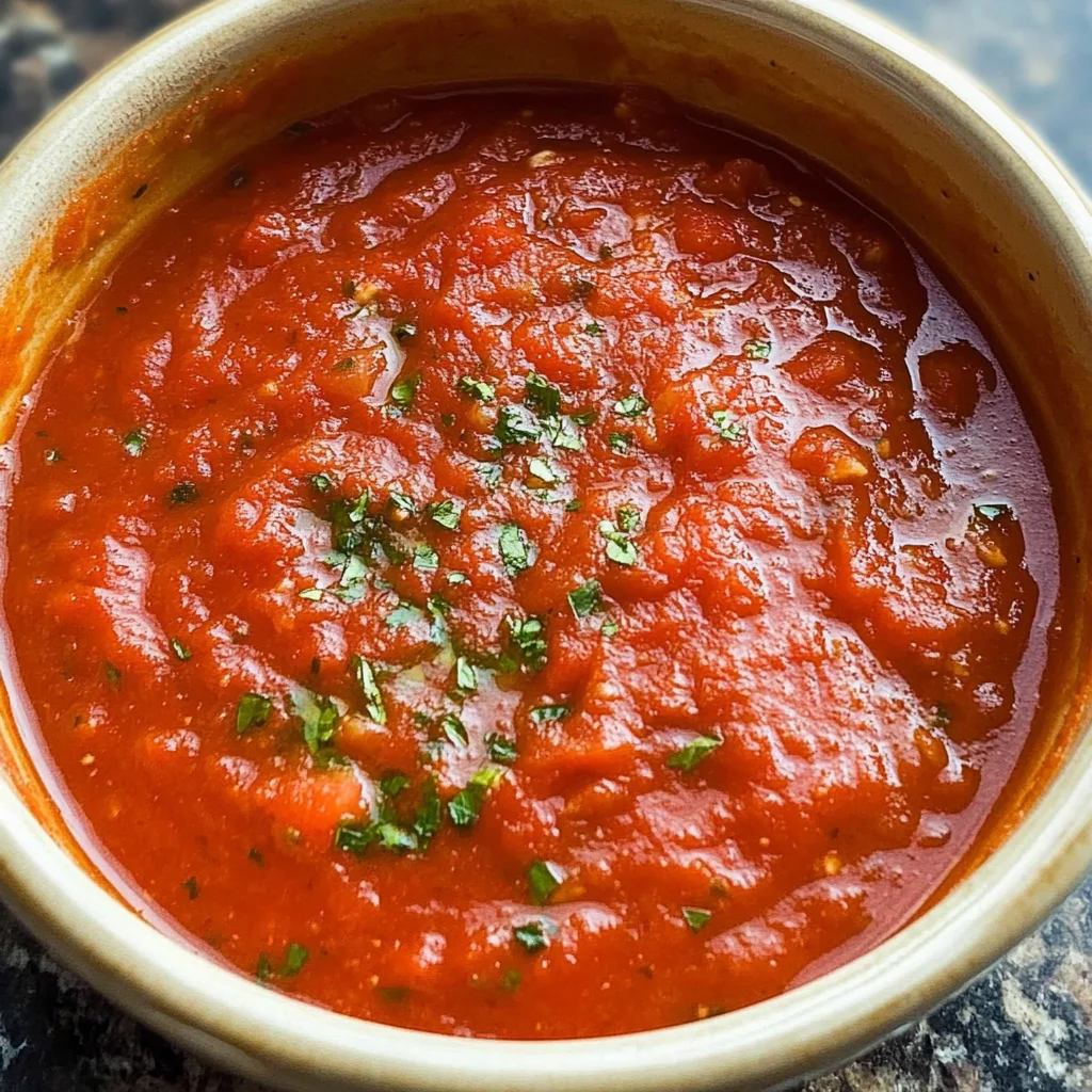 Homemade Marinara Sauce