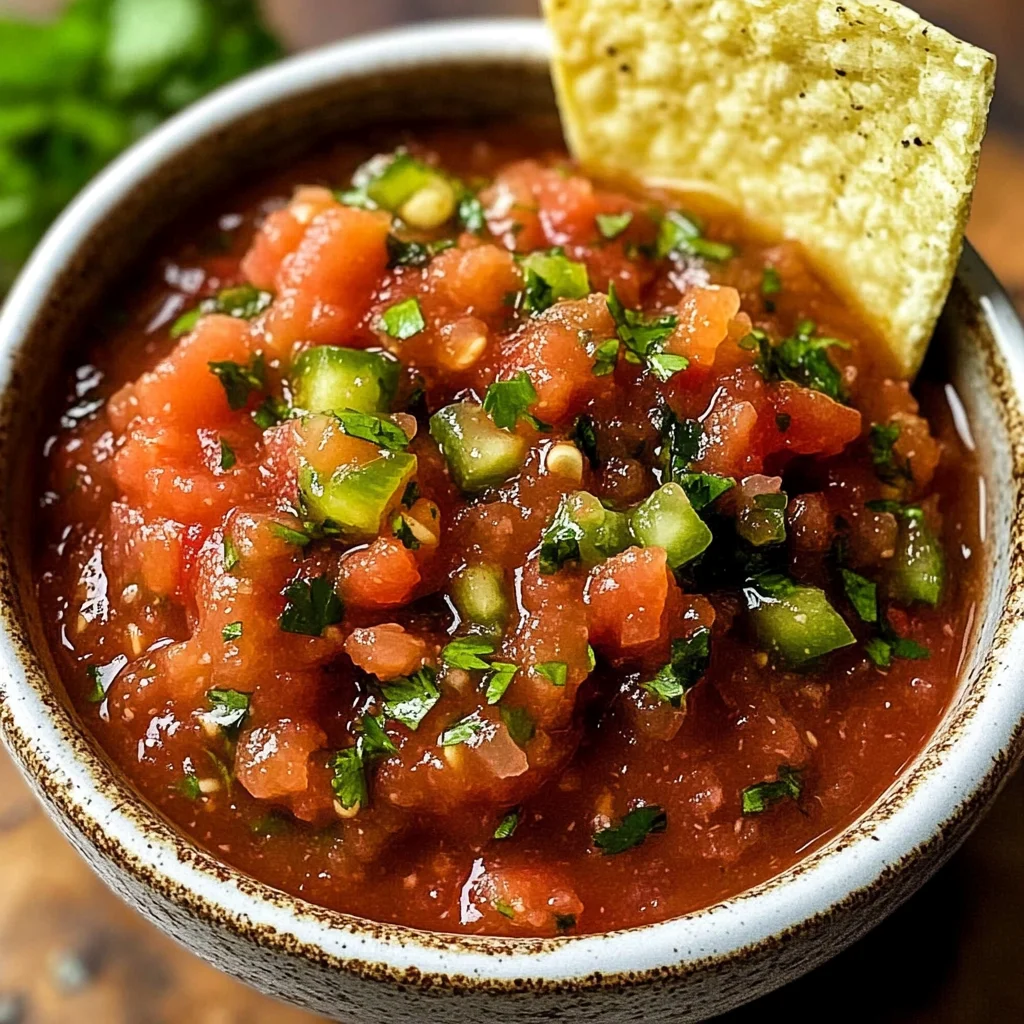 Homemade Salsa