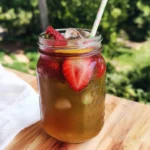 Iced Strawberry Green Tea