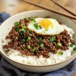 Korean Ground Beef Bowl (25-Minutes)