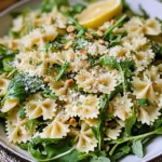 Lemon Basil Parmesan Pasta Salad