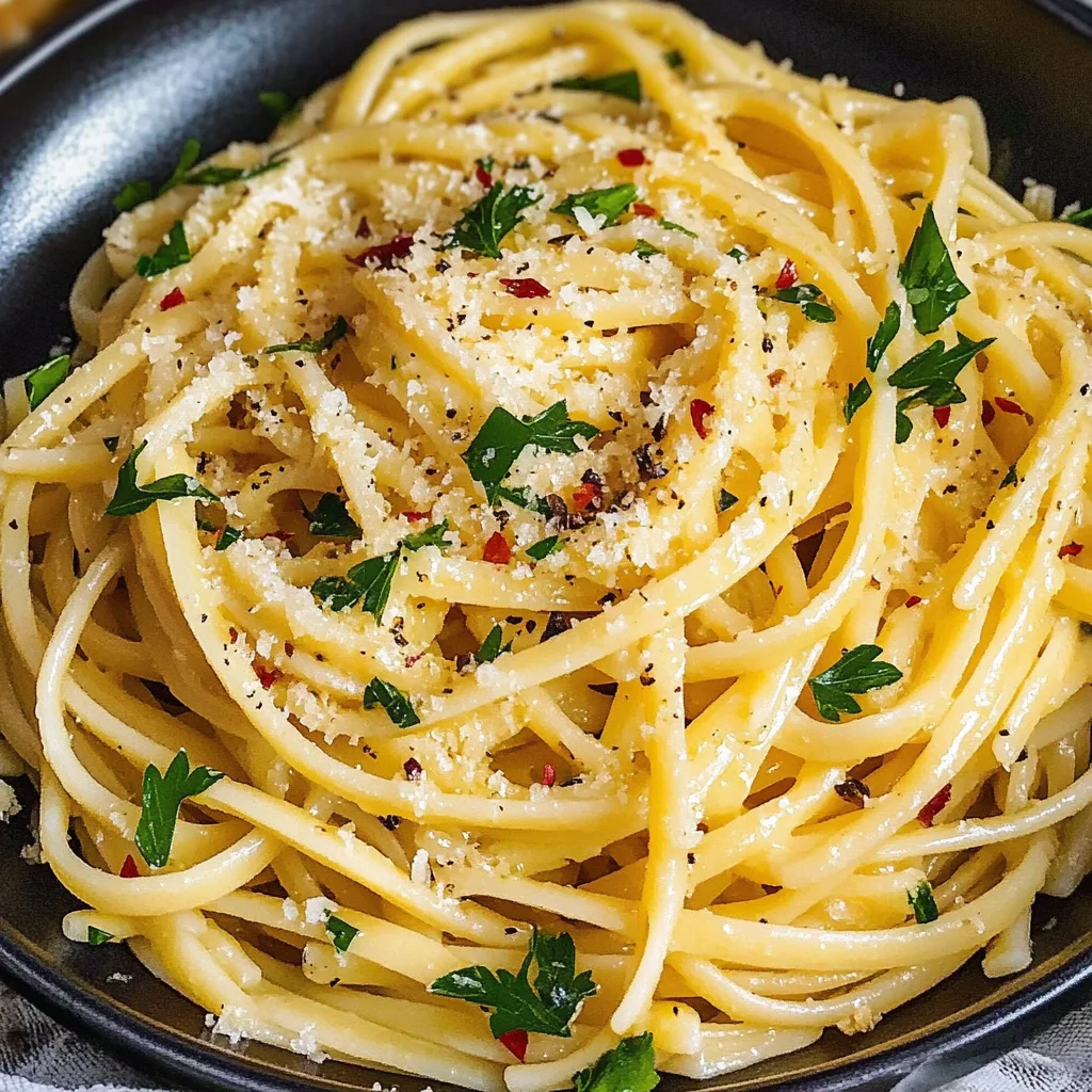 Lemon Butter Garlic Pasta Sauce (Pasta al Limone)