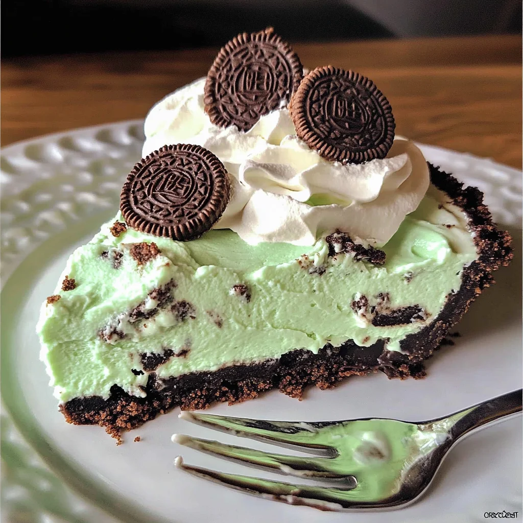 OREO Chocolate Mint Pie