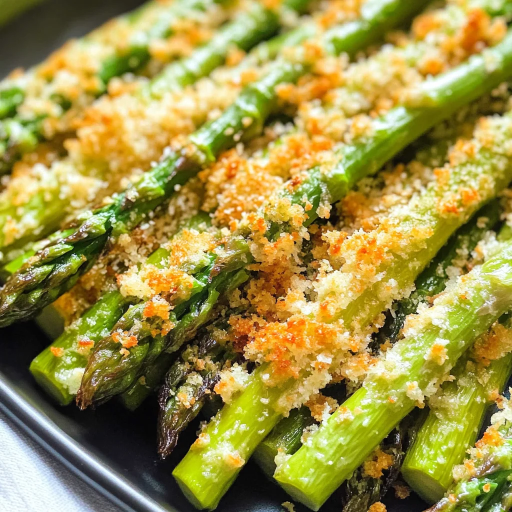 Parmesan Crusted Baked Asparagus