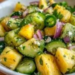 Pineapple Cucumber Salad