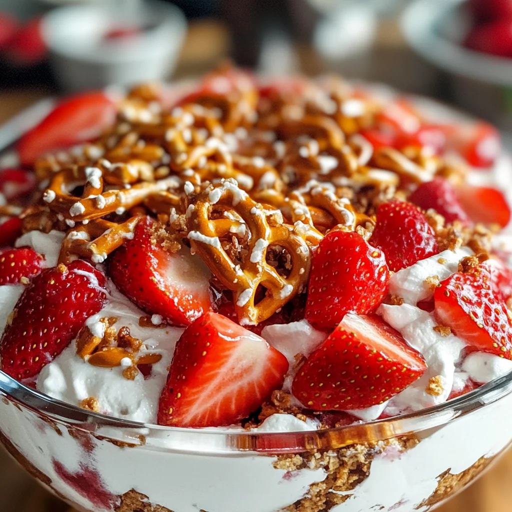 Strawberry Crackle Salad