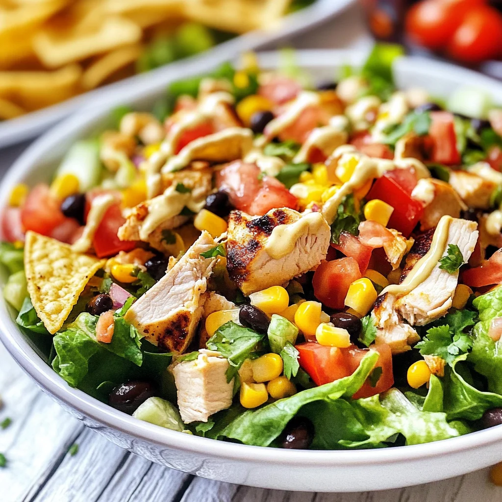 Tex-Mex Chicken Chopped Salad