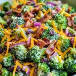 The Best Broccoli Salad : Crunchy Family Favorite