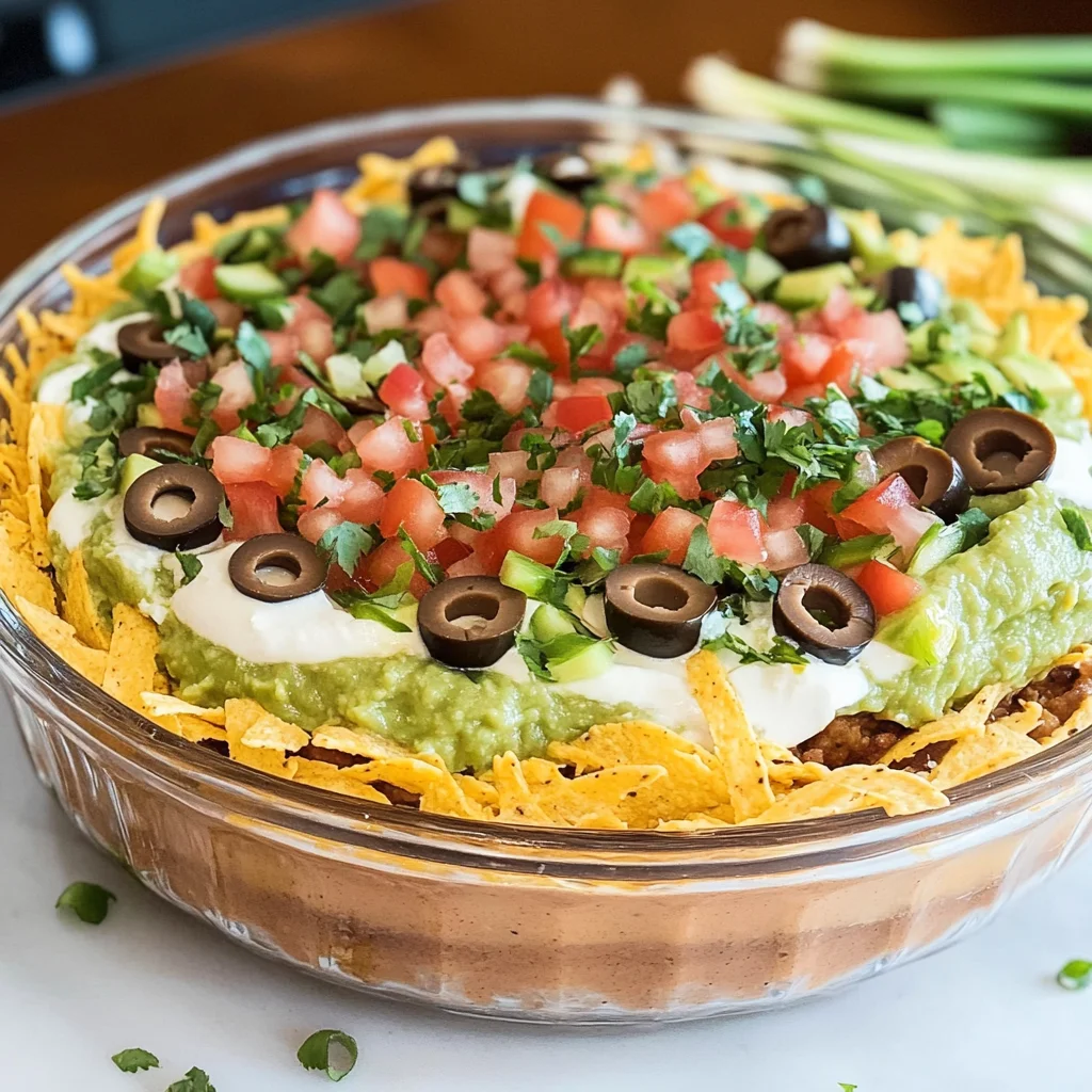 7 Layer Taco Dip