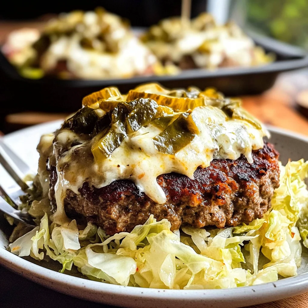 Cabbage and Ground Beef Patties