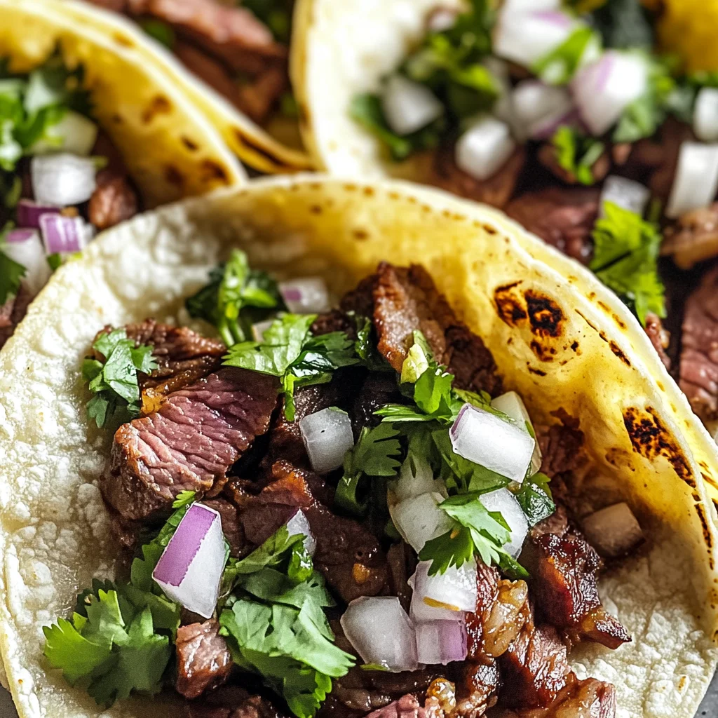 Carne Asada Mexican Street Tacos