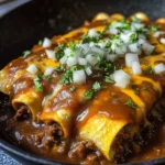 Cheese Enchiladas with Chili Gravy