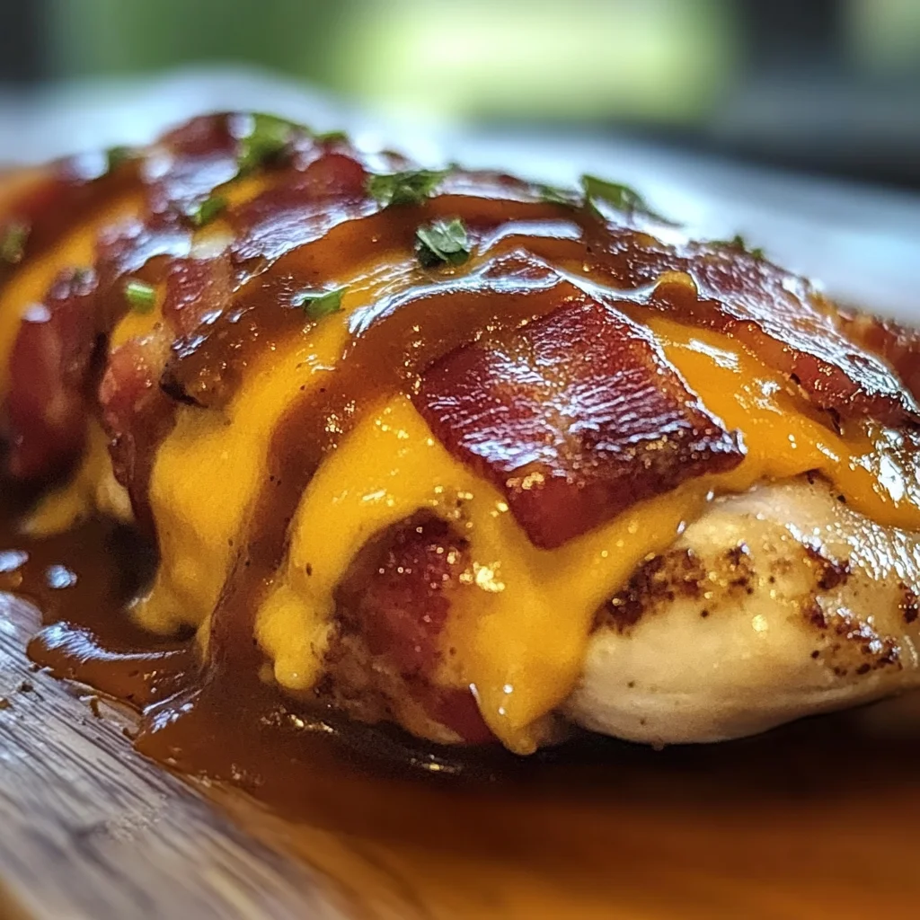 Cowboy BBQ Bacon Cheddar Chicken