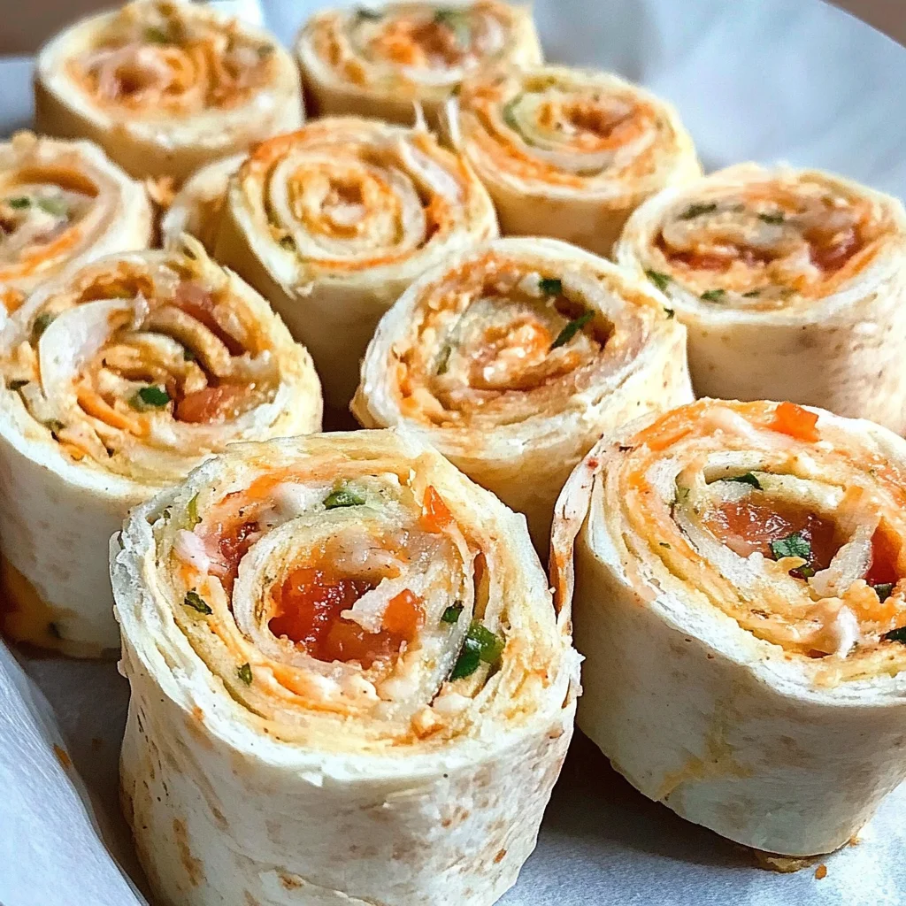 Easy Fiesta Roll Ups (Mexican Pinwheels)