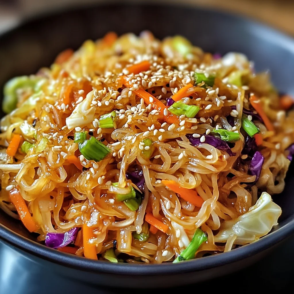 Easy Vegetarian Cabbage Noodle Stir Recipe You’ll Love