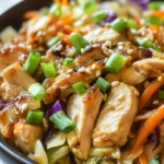 Egg Roll Bowls with Chicken and Cabbage: An Incredible Ultimate 10-Minute Meal