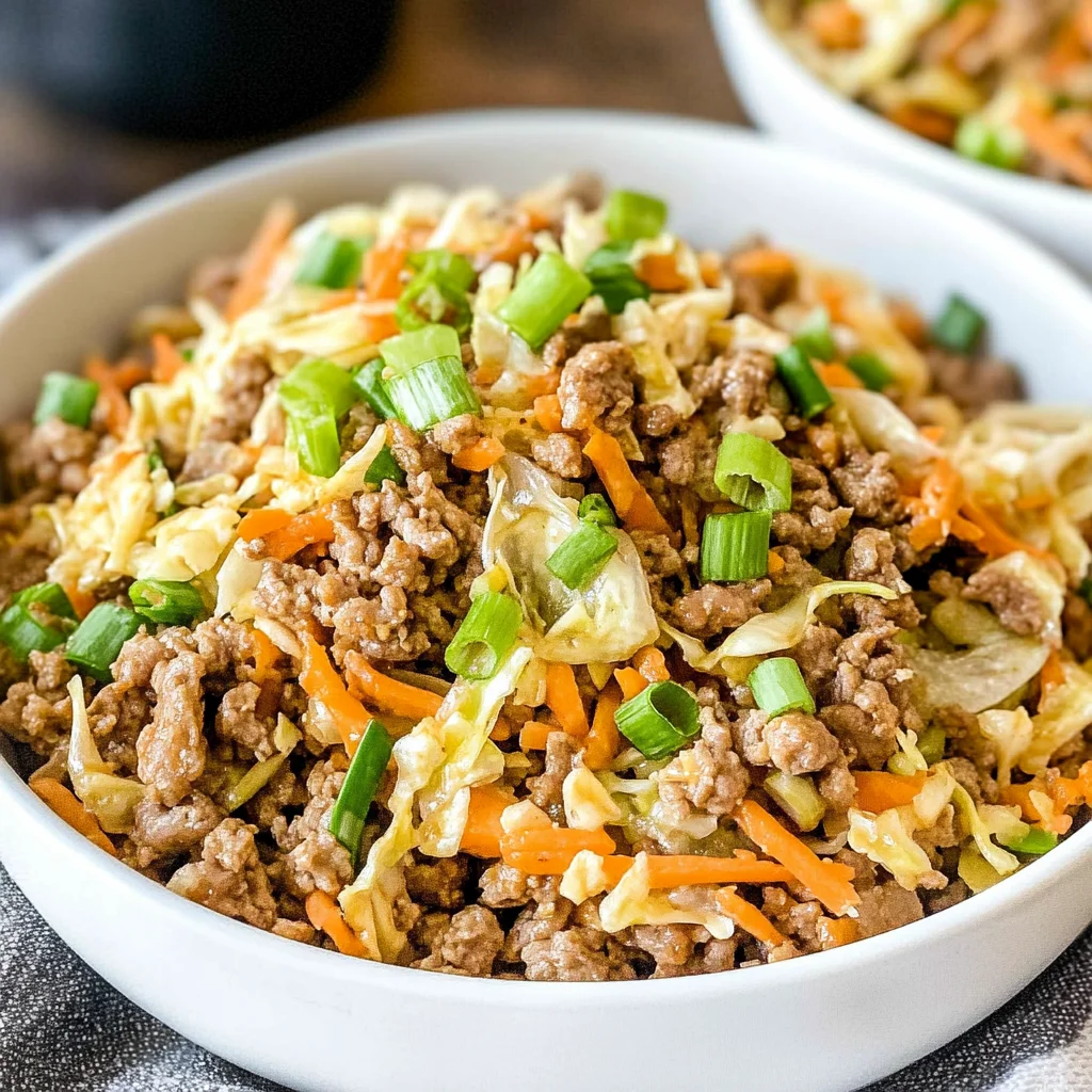 Egg Roll in a Bowl Recipe