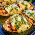 Grilled Salsa Verde Chicken with Pepper Jack