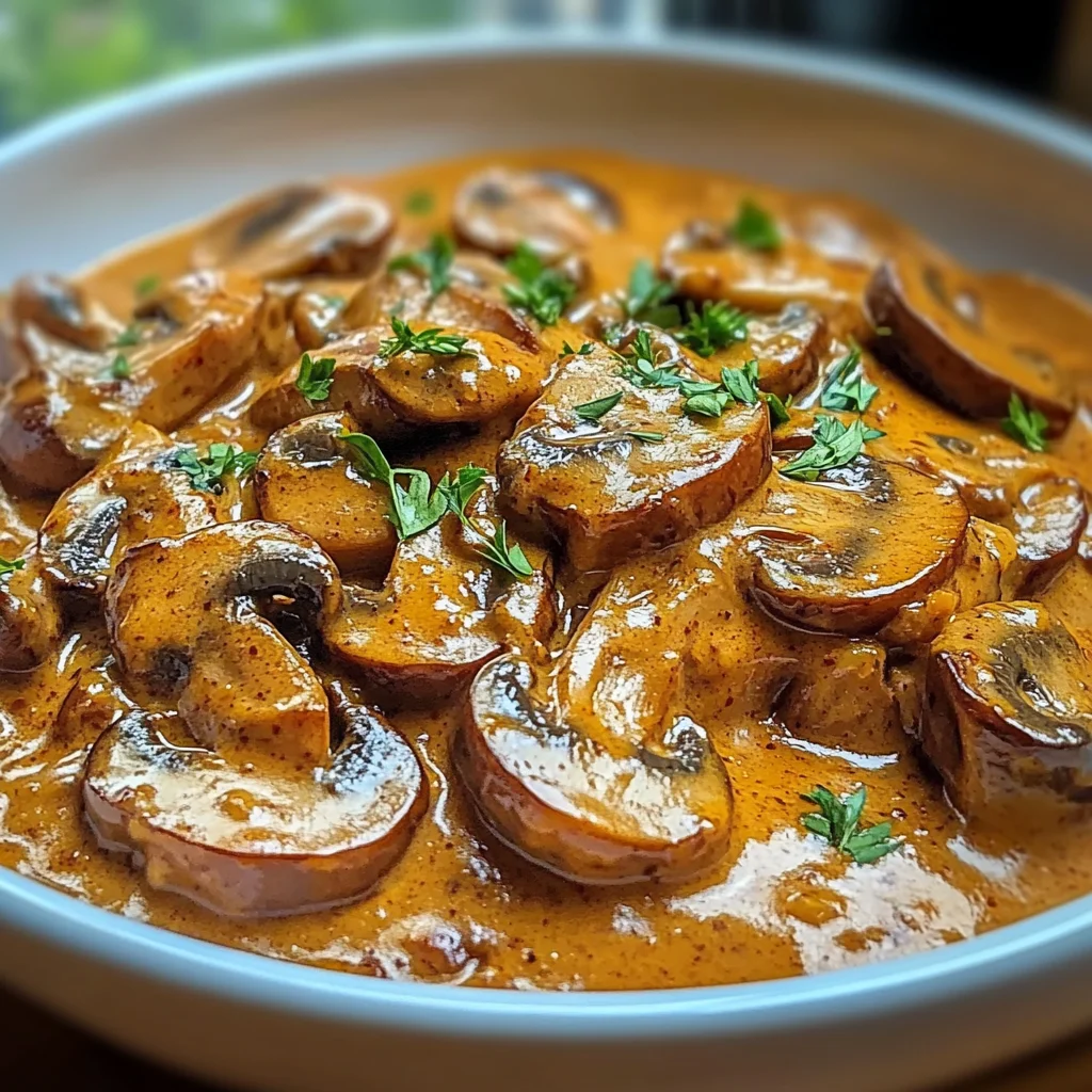 Hungarian Mushroom Paprikash: Comfort Food in 30 Minutes