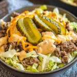 Keto Big Mac Bowl