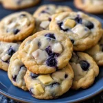 Lemon Blueberry White Chocolate Cookies