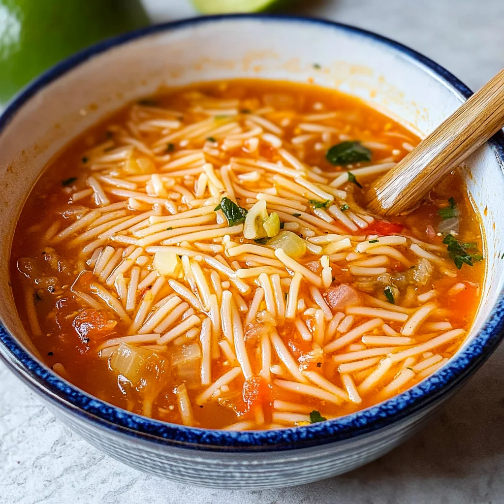 Mexican Sopa de Fideo