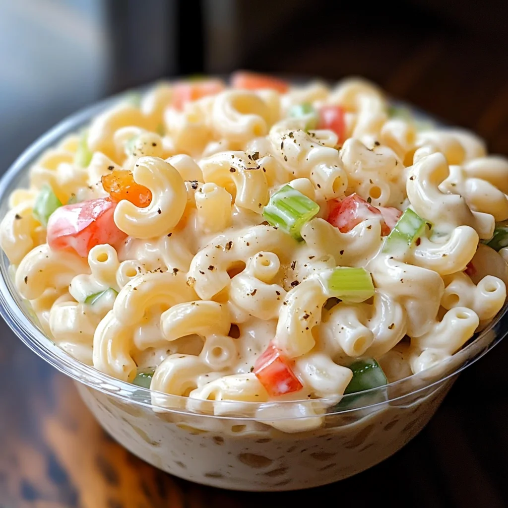 New York Deli Macaroni Salad