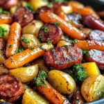 One-Pan Honey Garlic Kielbasa & Veggies: Easy Family Delight