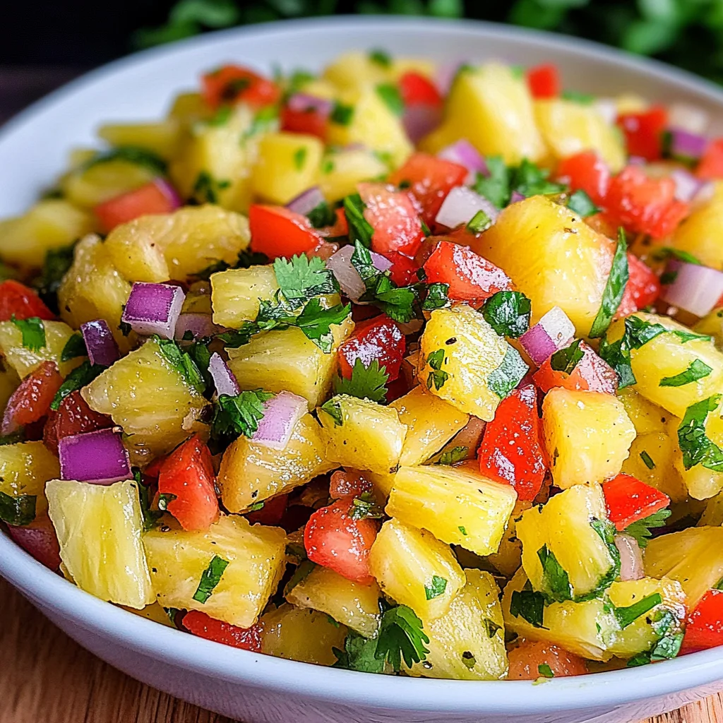 Pineapple Pico de Gallo