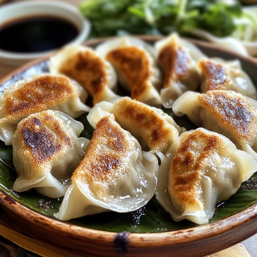 Pork Gyoza Recipe (Pork Dumplings)