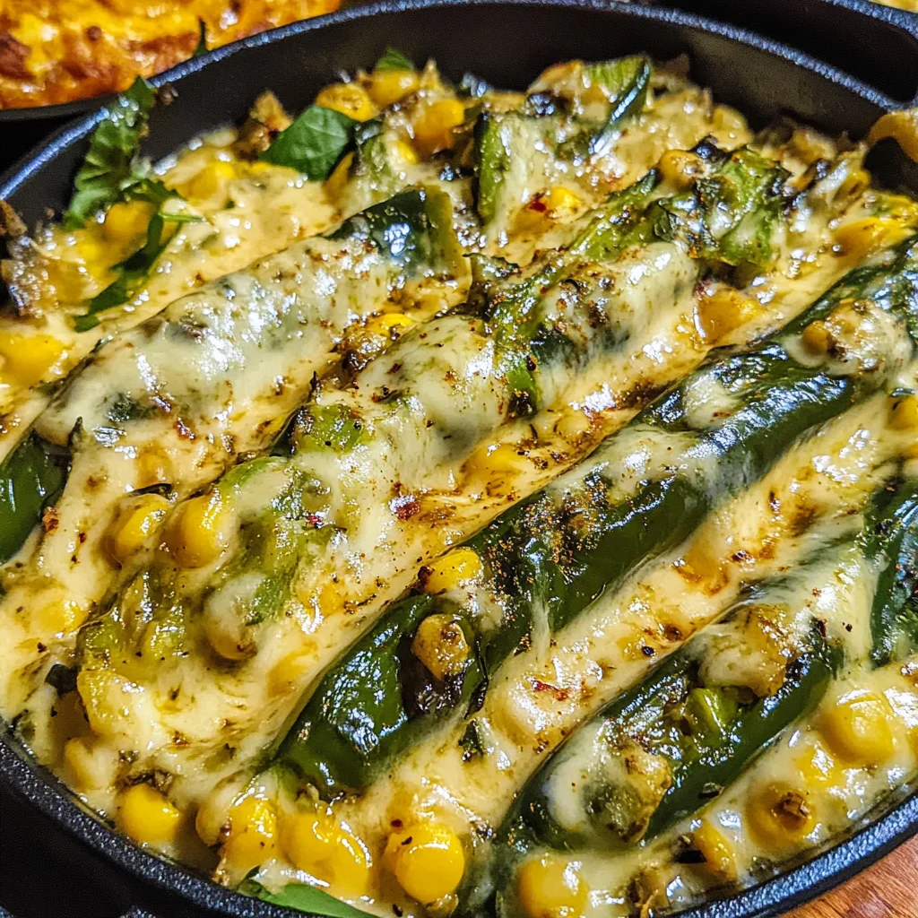 Rajas con Crema Recipe (Roasted Poblano Strips in Cream Sauce)