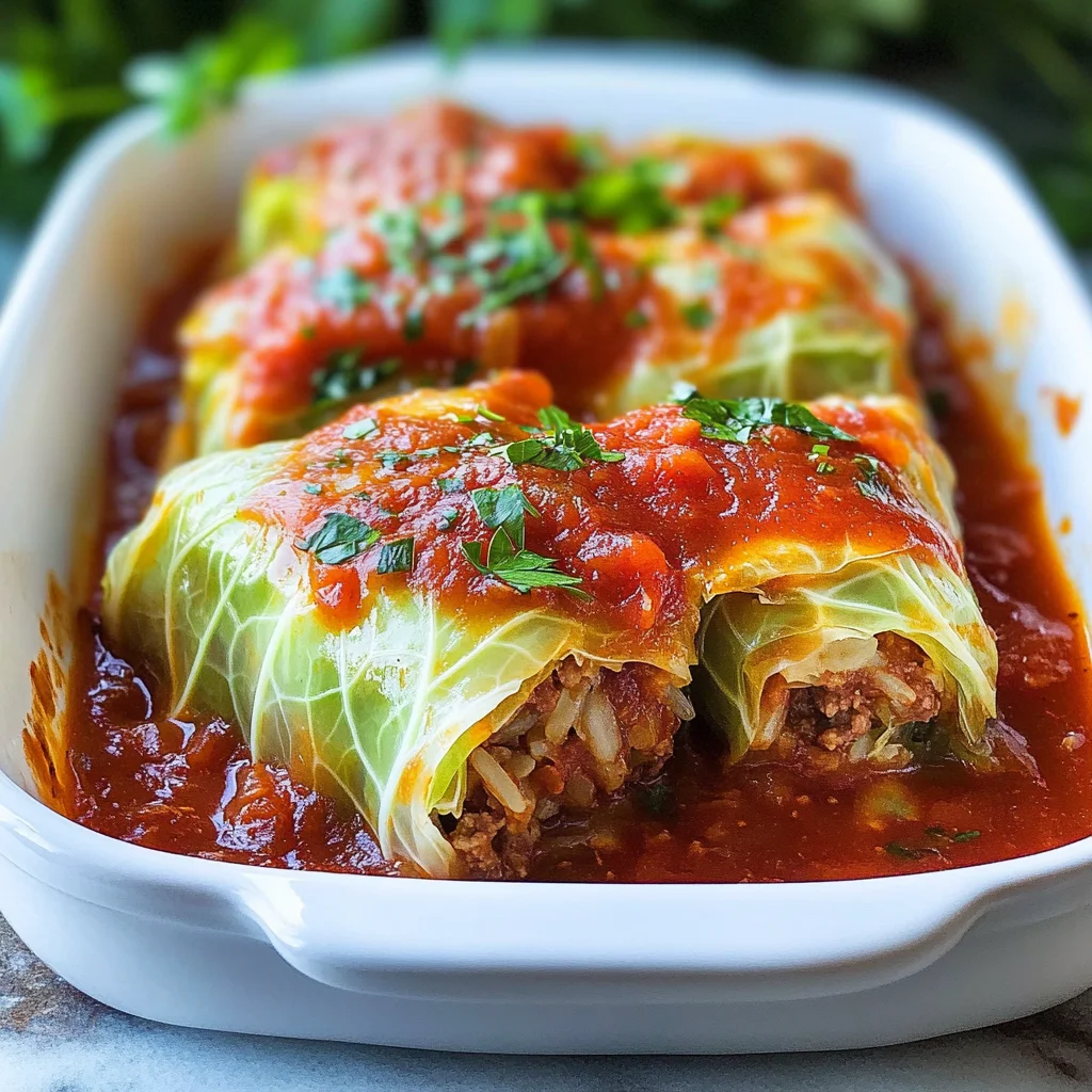 Traditional Stuffed Cabbage Rolls Recipe