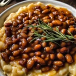 Apple Cider Baked Beans