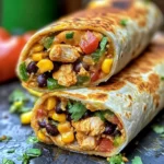 Blackstone Pollo Asado Loaded Chicken Burritos