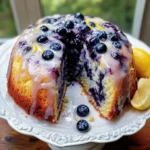 Blueberry Lemon Pound Cake