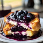 Blueberry Stuffed French Toast