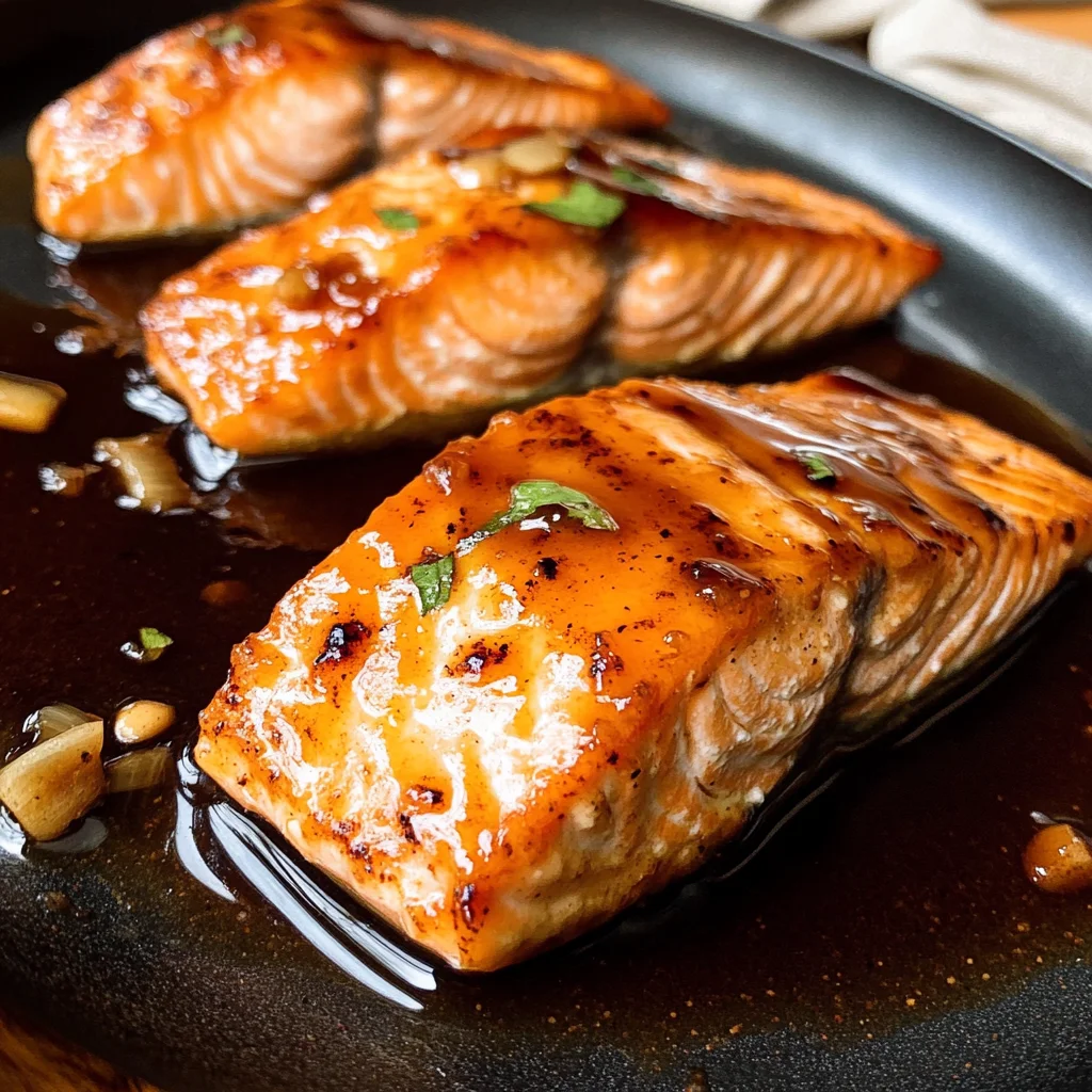 Brown Sugar Glazed Salmon