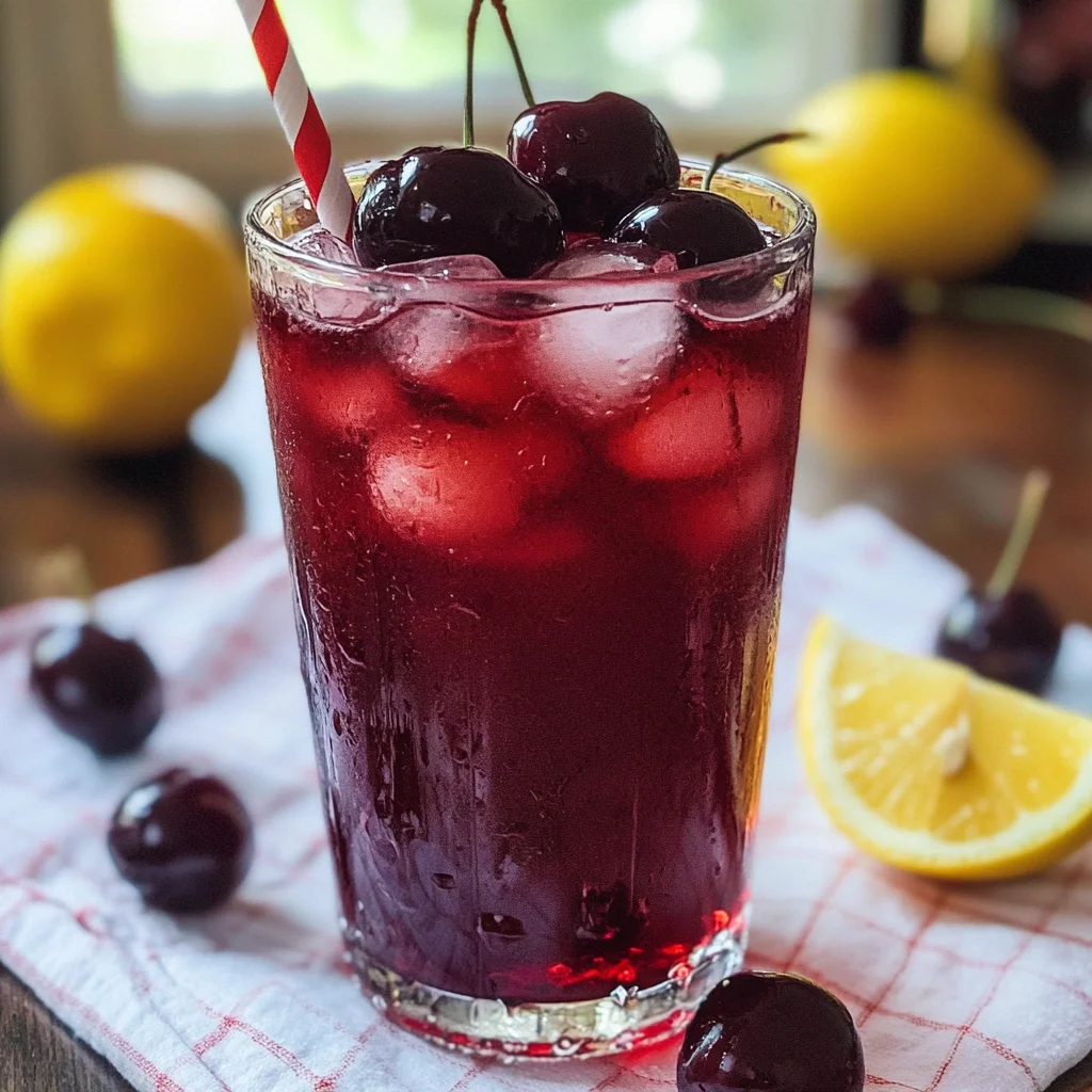 Cherry Iced Tea