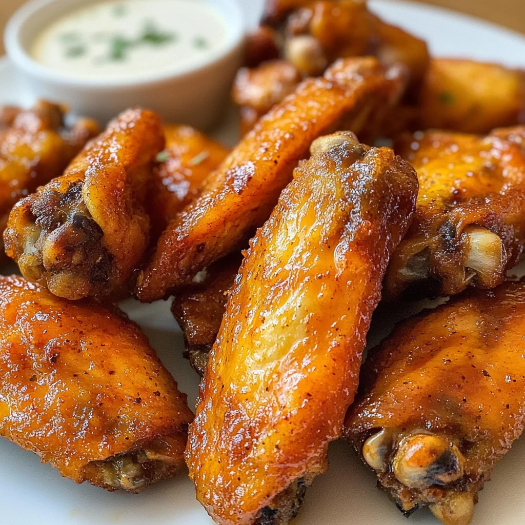 Crispy Oven-Baked Buffalo Wings