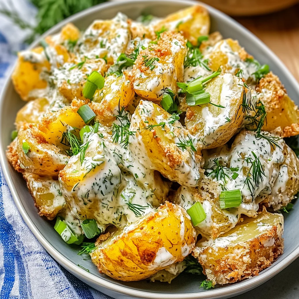 Crispy Potato Salad