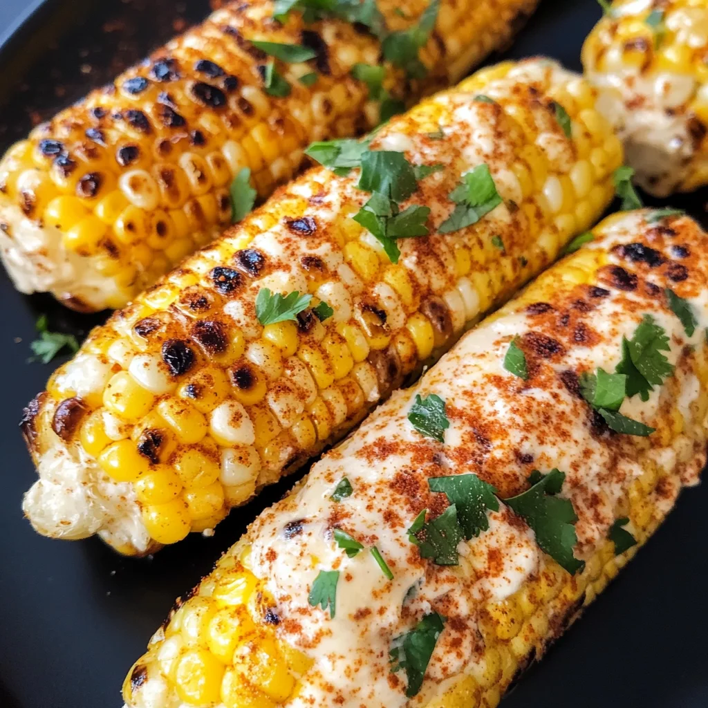 Grilled Mexican Corn
