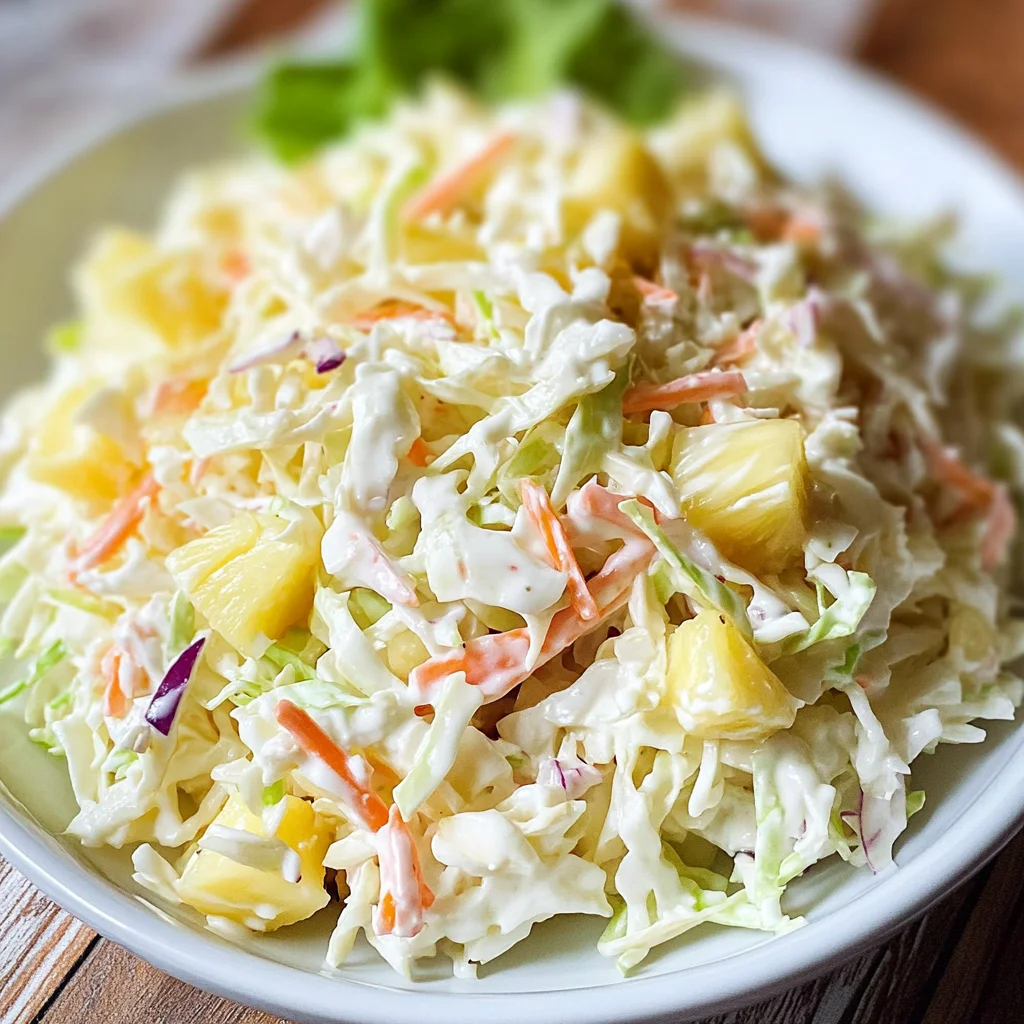 Hawaiian Coleslaw