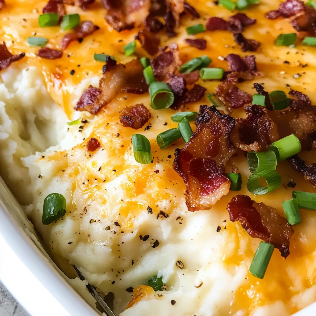 Loaded Mashed Potato Casserole