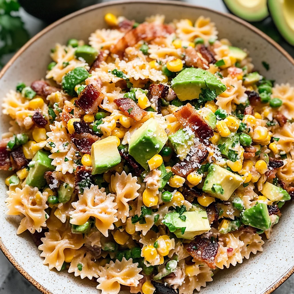 Mexican Street Corn Pasta Salad