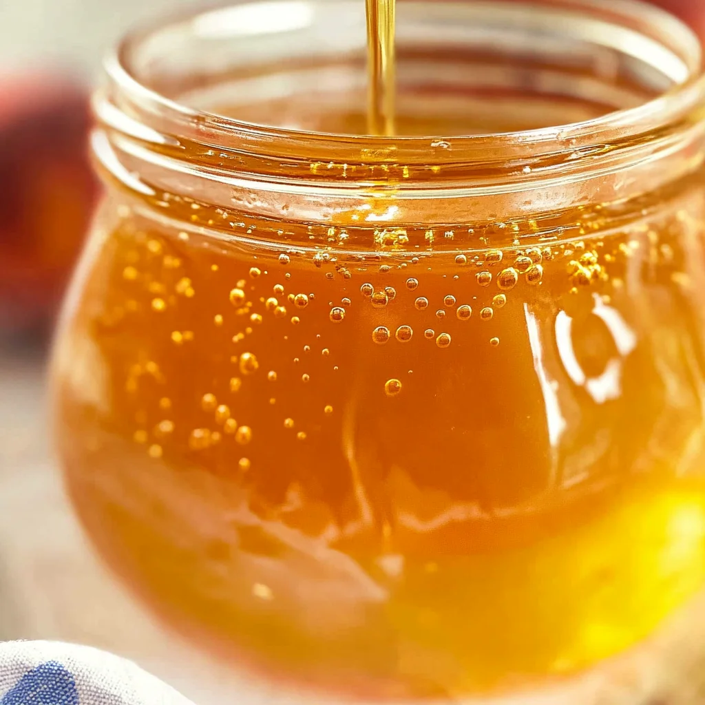 Peach Simple Syrup